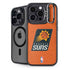 NBA Phoenix Suns Distressed iPhone 15 Pro Kickstand Case